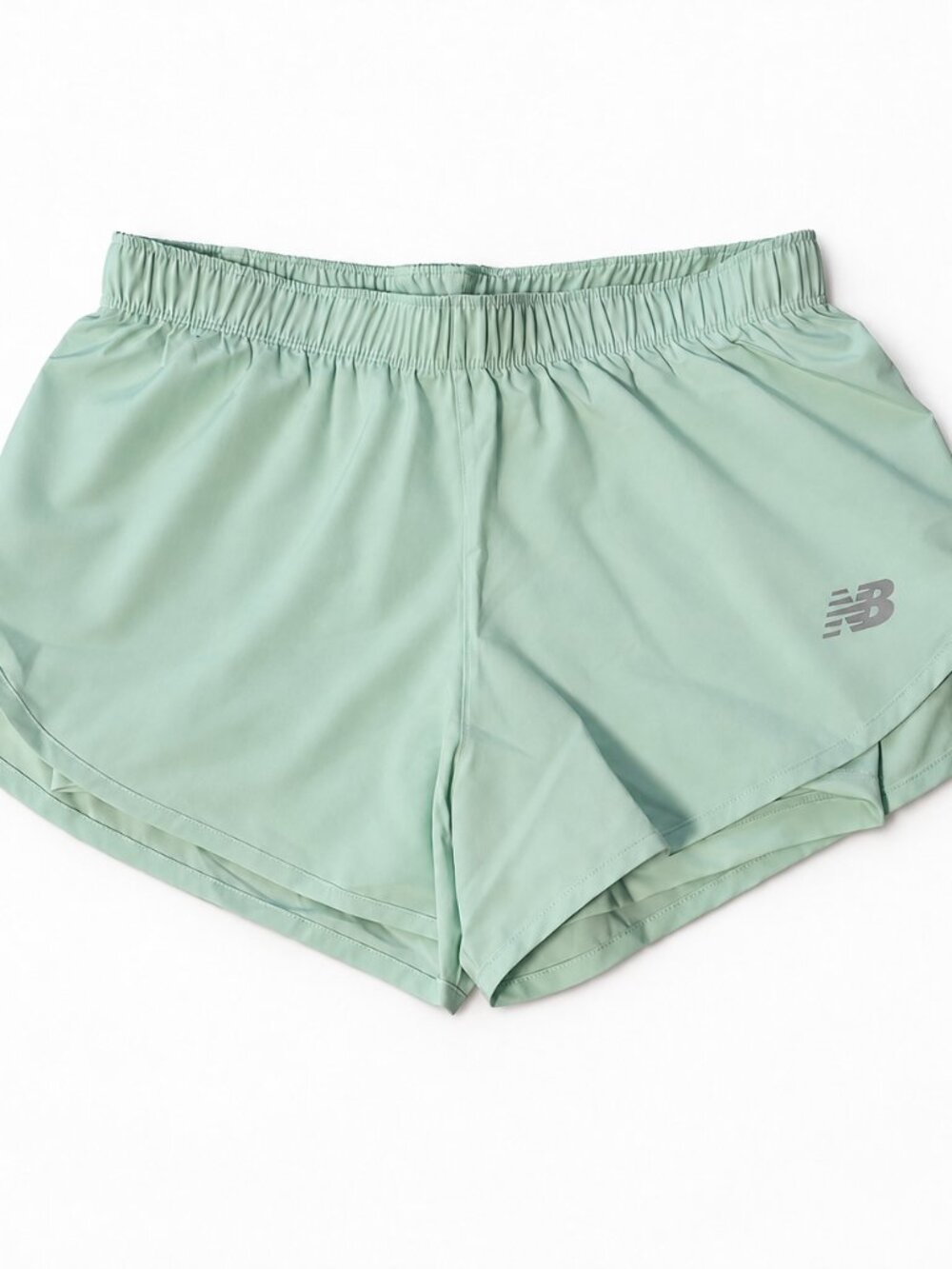 New Balance Mint Green Lined Running Shorts Women’s XS